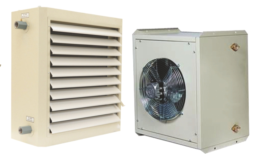 Unit Heater With Axial Fans